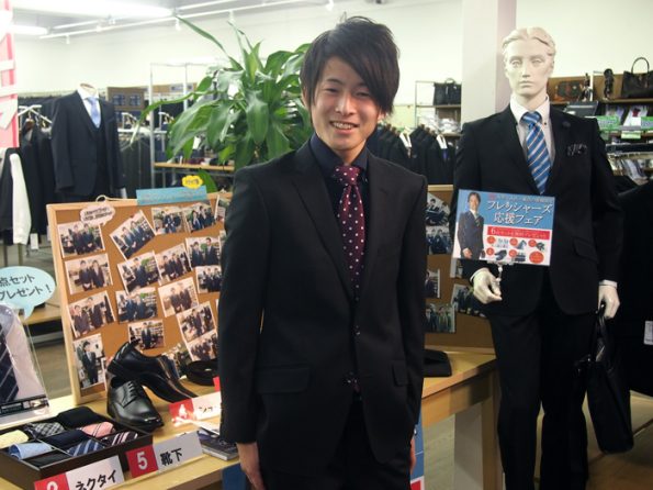 フレッシャーズ 入学 入社 就活 初めてのスーツ オシャレ