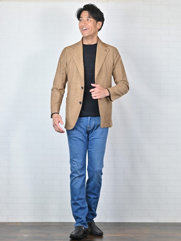 JACOBCOHEN ヤコブコーエン ニック NICKモデル コーディネート