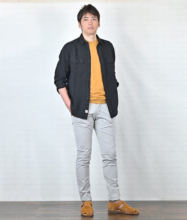 PARABOOT パシフィック PASIFIC  オレンジ スエード グルカサンダル