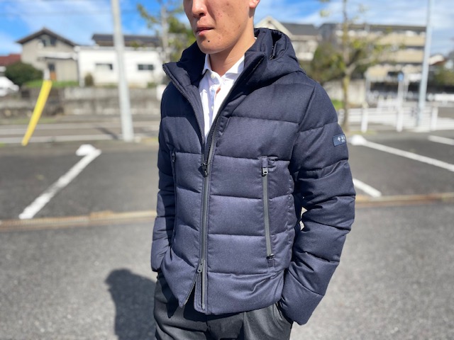 噂のタトラスダウン!!スーツに合わせる大人ダウンはこれだ