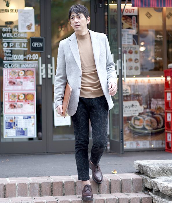 忘年会　メンズコーデ