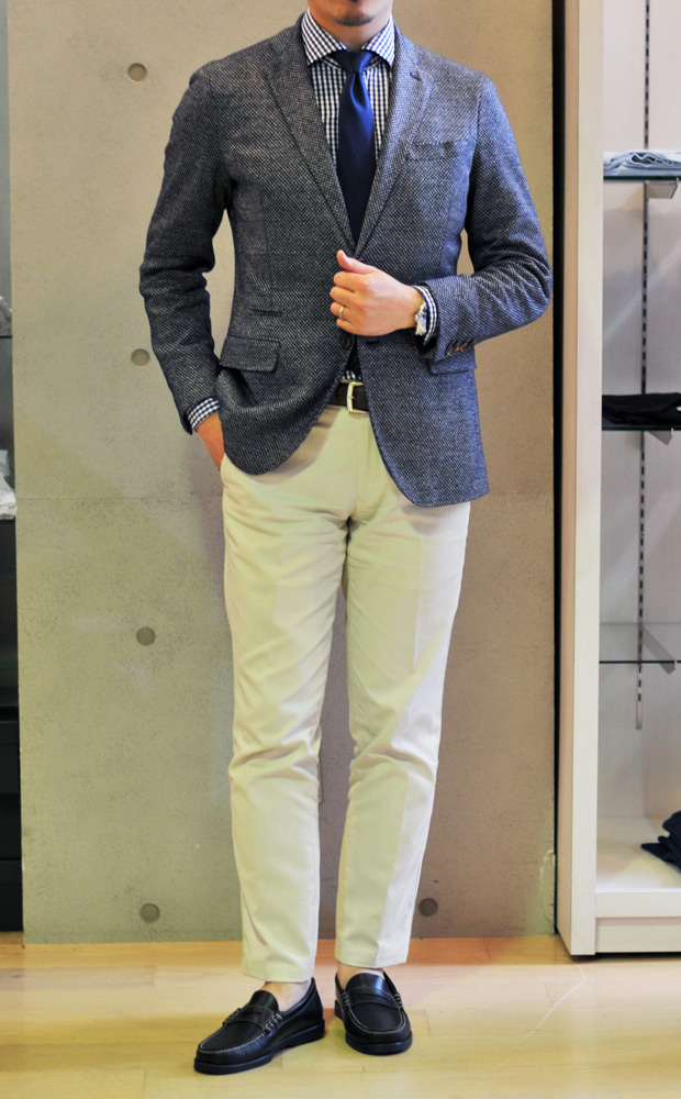 パラブーツ Paraboot コロー CORAUX ジャケパンスタイルのコーデもおすすめ