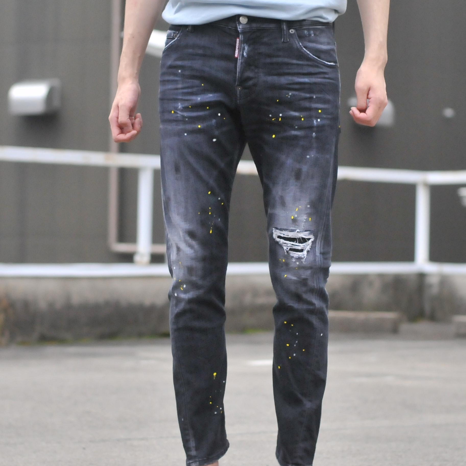 つやあり Dsquared2 M.B.jean フロントジップ 42 sexy twist | alamiah