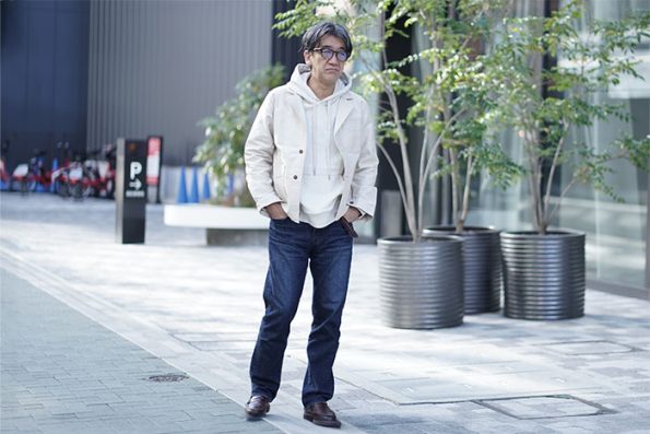 デニム×革靴 40代50代のイケオジスタイル