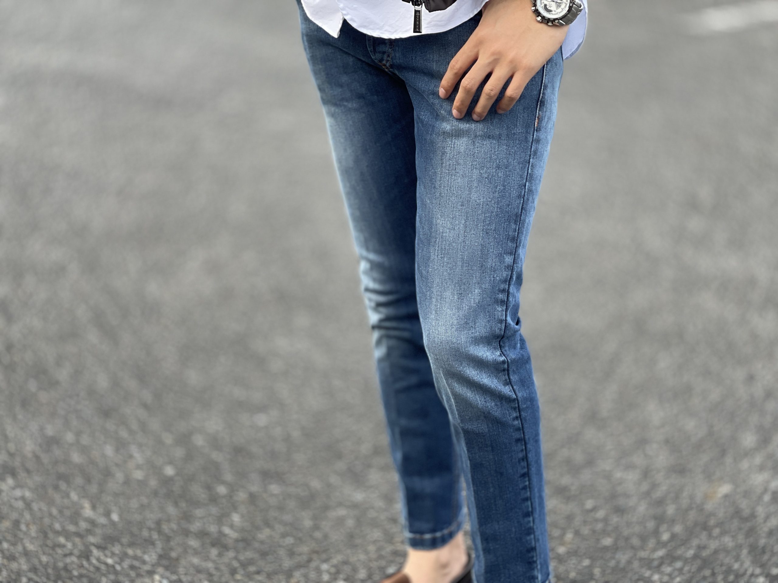 entre amis 青と黒のチェック柄スラックス Mサイズ 30インチ entre amis 青と黒のチェック柄スラックス Mサイズ 30インチ