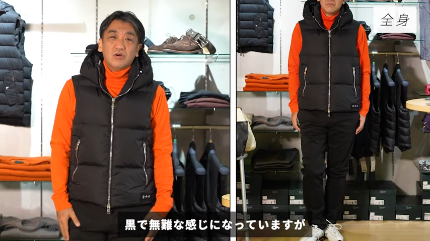 先日の実際のゴルフスタイル