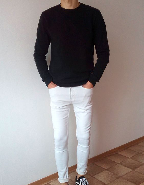 白パンツのNG着こなし