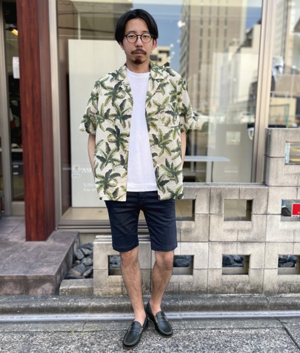 メンズ白Tコーデ