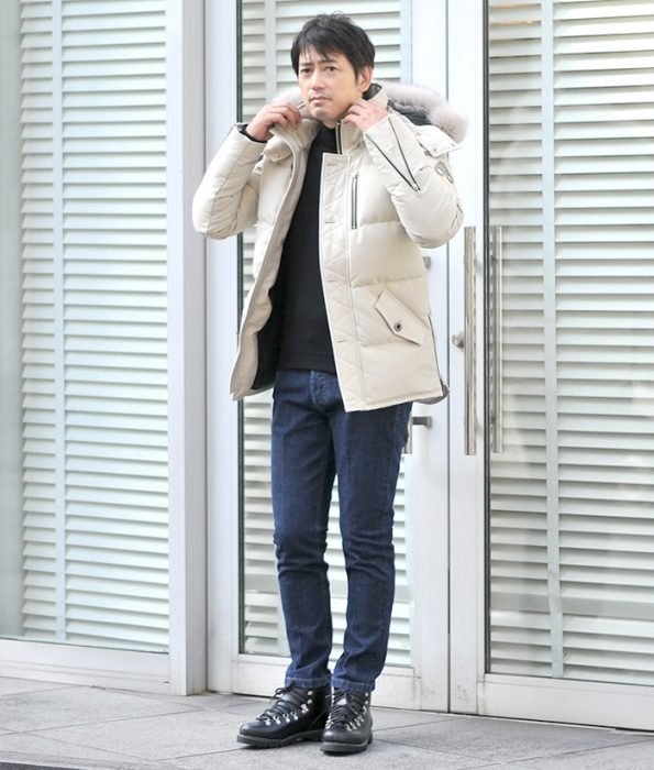 冬 デートコーデ