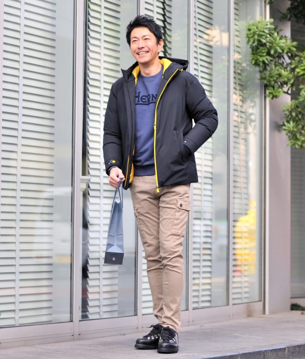 冬 デートコーデ