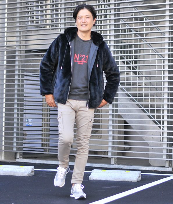 冬 デートコーデ