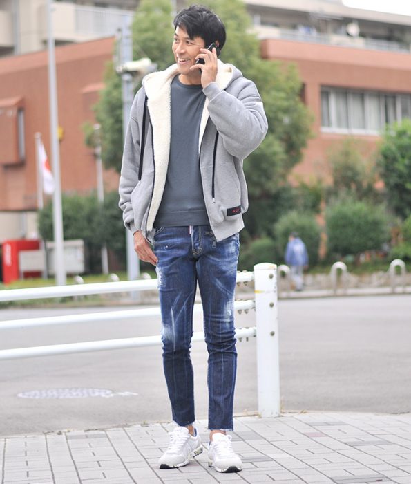 冬 デートコーデ