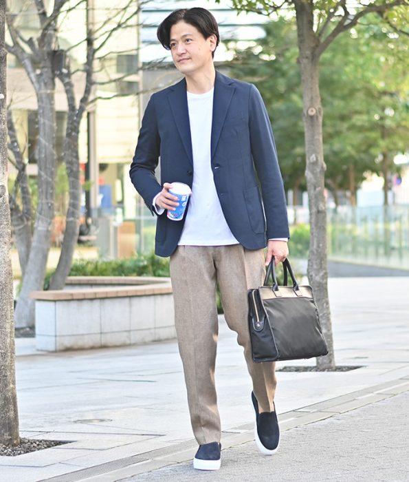 ラフで上品なコーデ