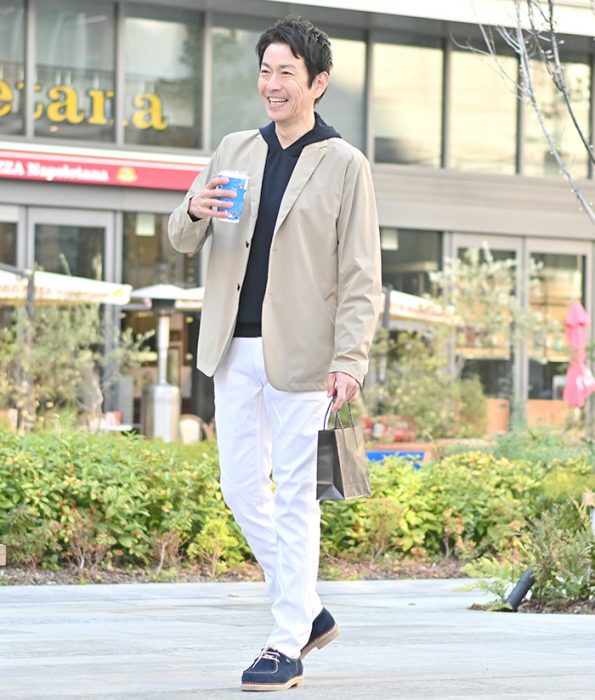 ラフで上品なコーデ