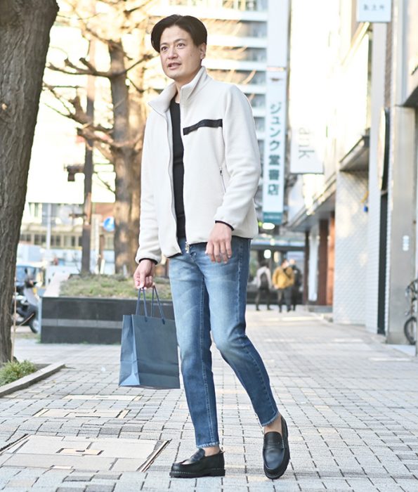 ラフで上品なコーデ