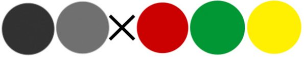 グレーに合う色