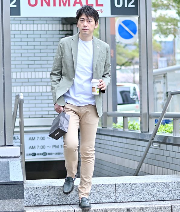 春メンズコーデ