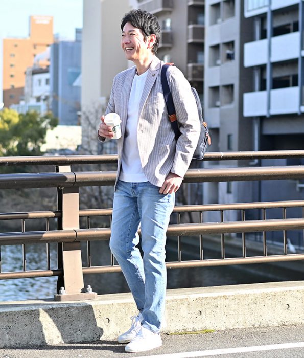 春メンズコーデ