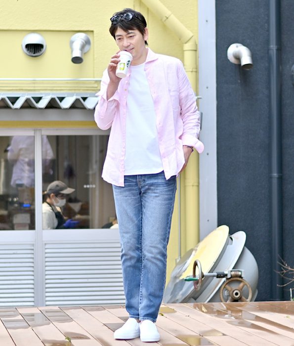 春メンズコーデ