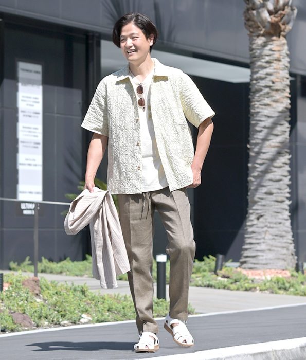 シャツの上　何着る