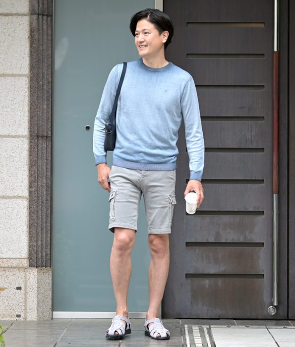 パラブーツ グルカサンダル パシフィックコーデ