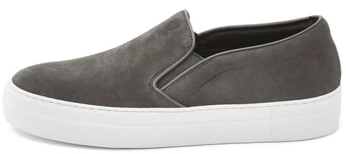 スエードスリッポン