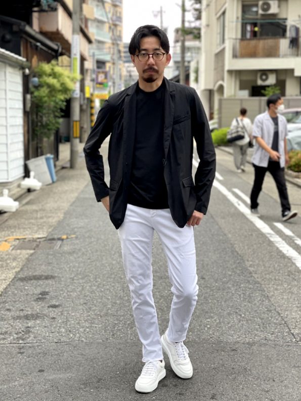 モノトーンコーデ