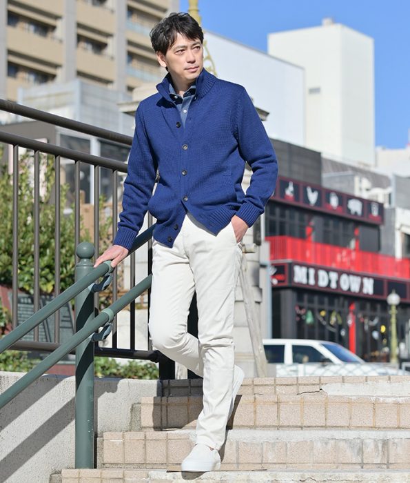 ザノーネ キョート カーキ コーデ