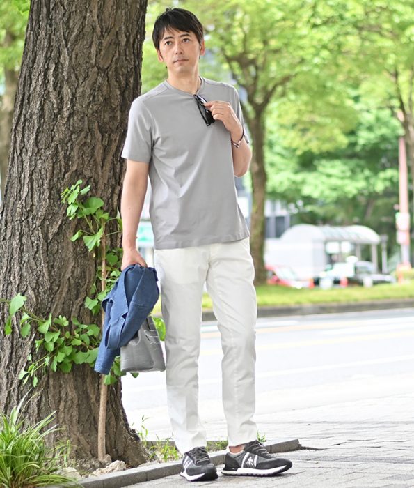 メンズアクセサリーコーデ