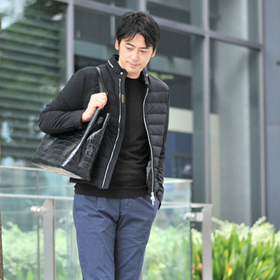MooRER　ムーレー　 ライトブルー　春ダウンジャケット ゴージャスな一着が再入荷！MooRER(ムーレー)のライトダウン