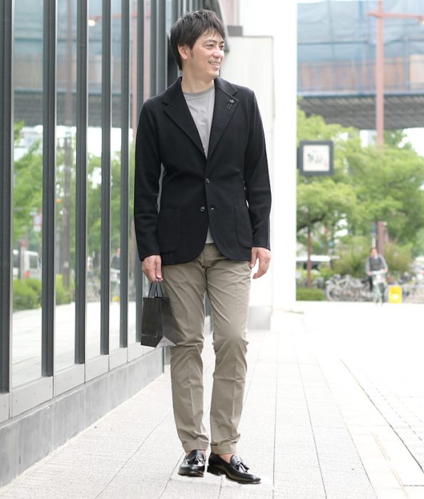 ローファーコーデ メンズ