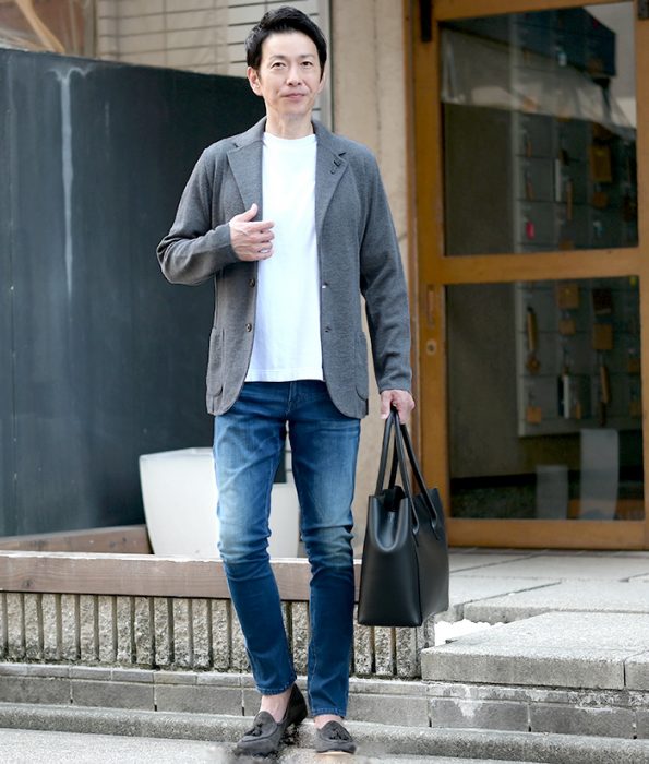 ローファーコーデ メンズ