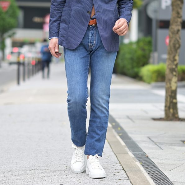 ジャケット×ジーンズ