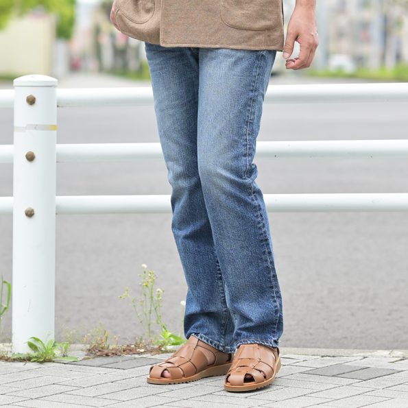 ジャケット×ジーンズ