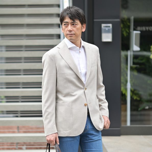 ジャケット×ジーンズ