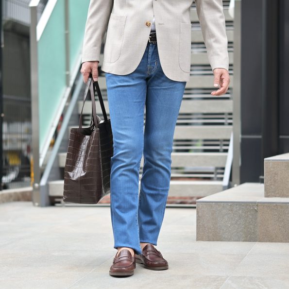 ジャケット×ジーンズ