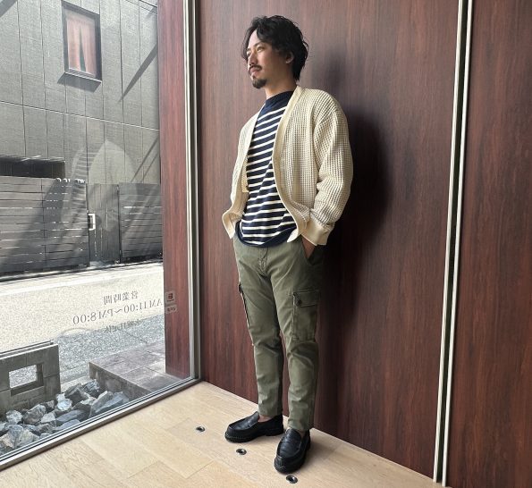 シーグリーン　カーディガン