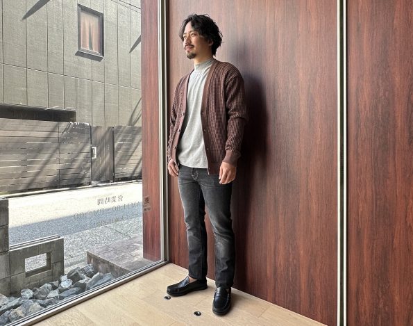 シーグリーン　カーディガン