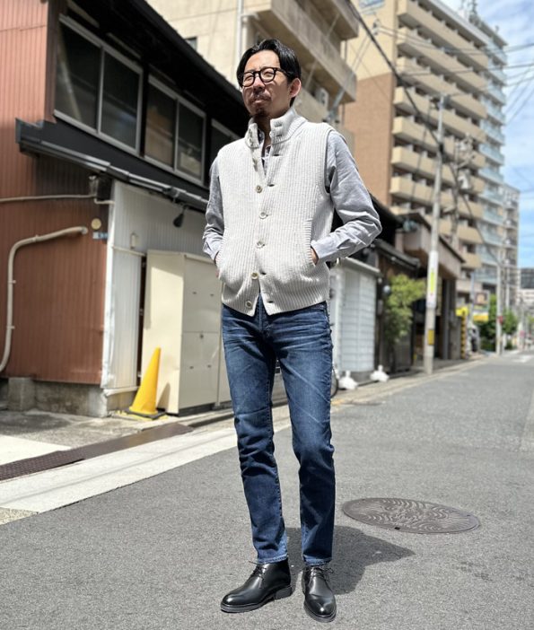 レッドカード　デニム　別注