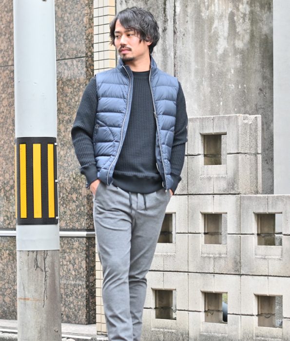 ヘルノ　ダウンベスト