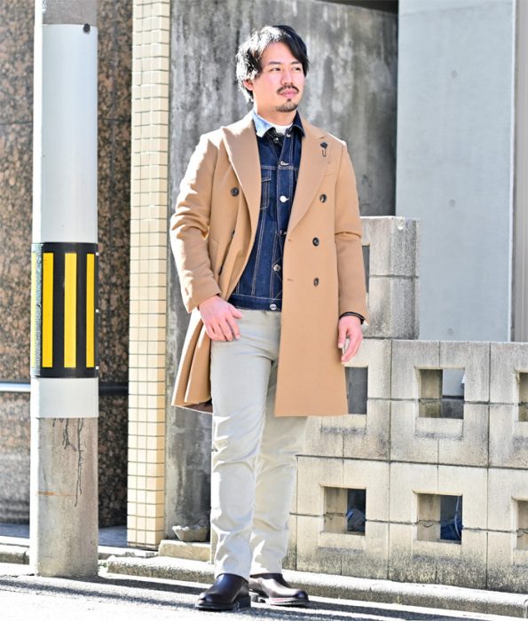 足太い　メンズコーデ