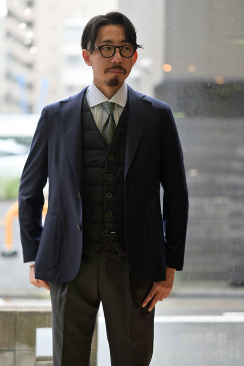 バルバ シャツジャケットコーデ