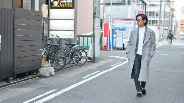 LARDINI(ラルディーニ)ベルテッドコート