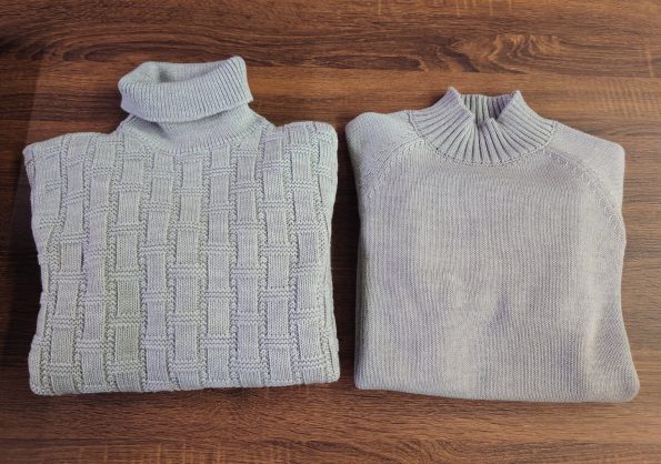 ザノーネ　ニット　タートルネック＆モックネック