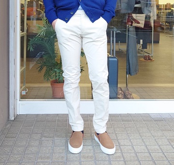 BRIGLIA1949 / ブリリア/アイボリー/コットンパンツ