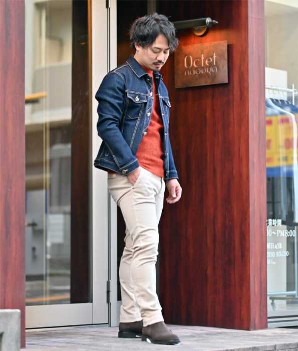 カラーアイテムコーデ