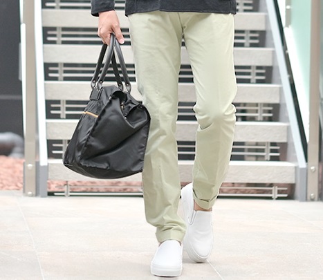 BRIGLIA1949 / ブリリア/ミントグリーン/コットンパンツ