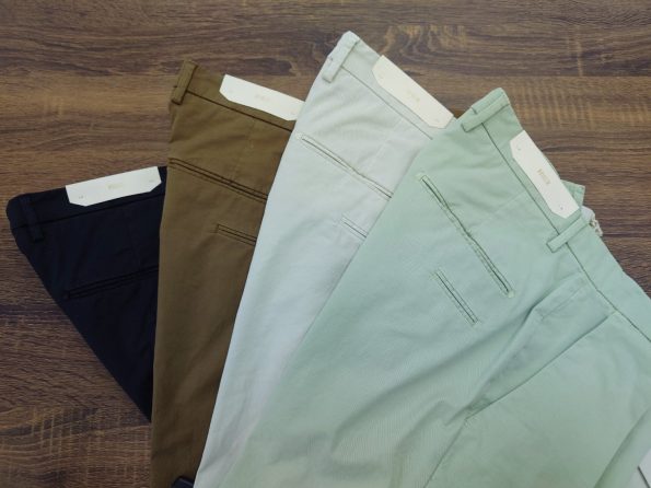 BRIGLIA1949 / ブリリア /ミントグリーン/コットンパンツ