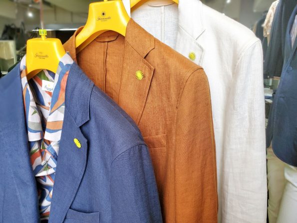 ジャンネット GIANNETTO リネンシャツジャケット