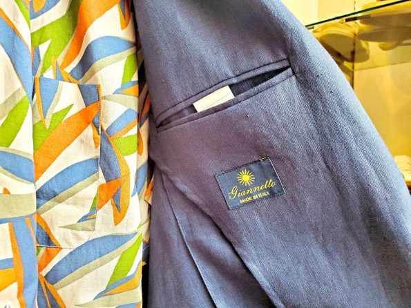 ジャンネット GIANNETTO リネンシャツジャケット